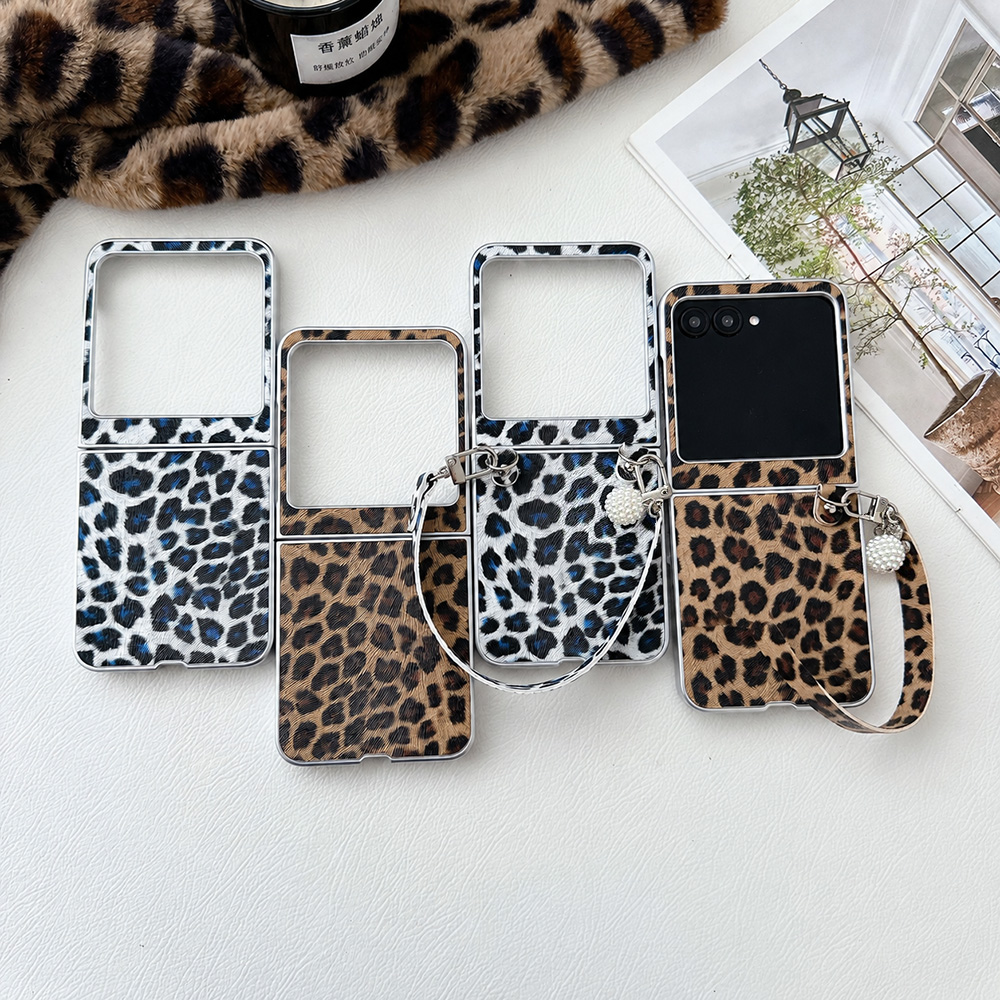 Leopard Print Folding Flip Pho - Phone Cases Girly 评论和价格