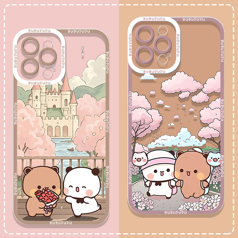 Cute BUBU DUDU Couple Clear Ph - Phone Cases Samsung A14 评论和价格