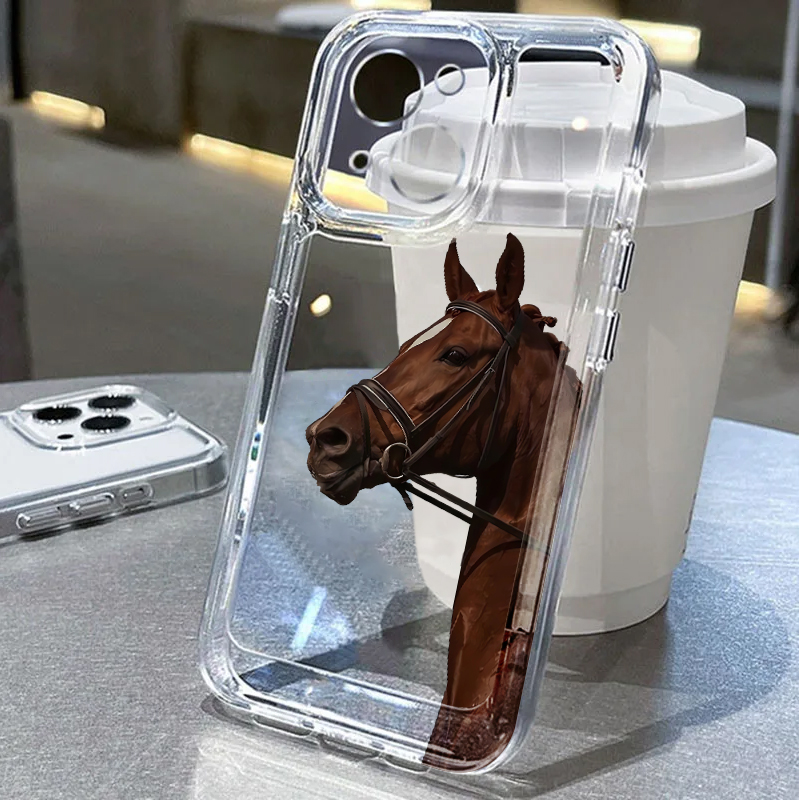 Animal Horse Soft Phone Cover  - Phone Cases Horse 评论和价格