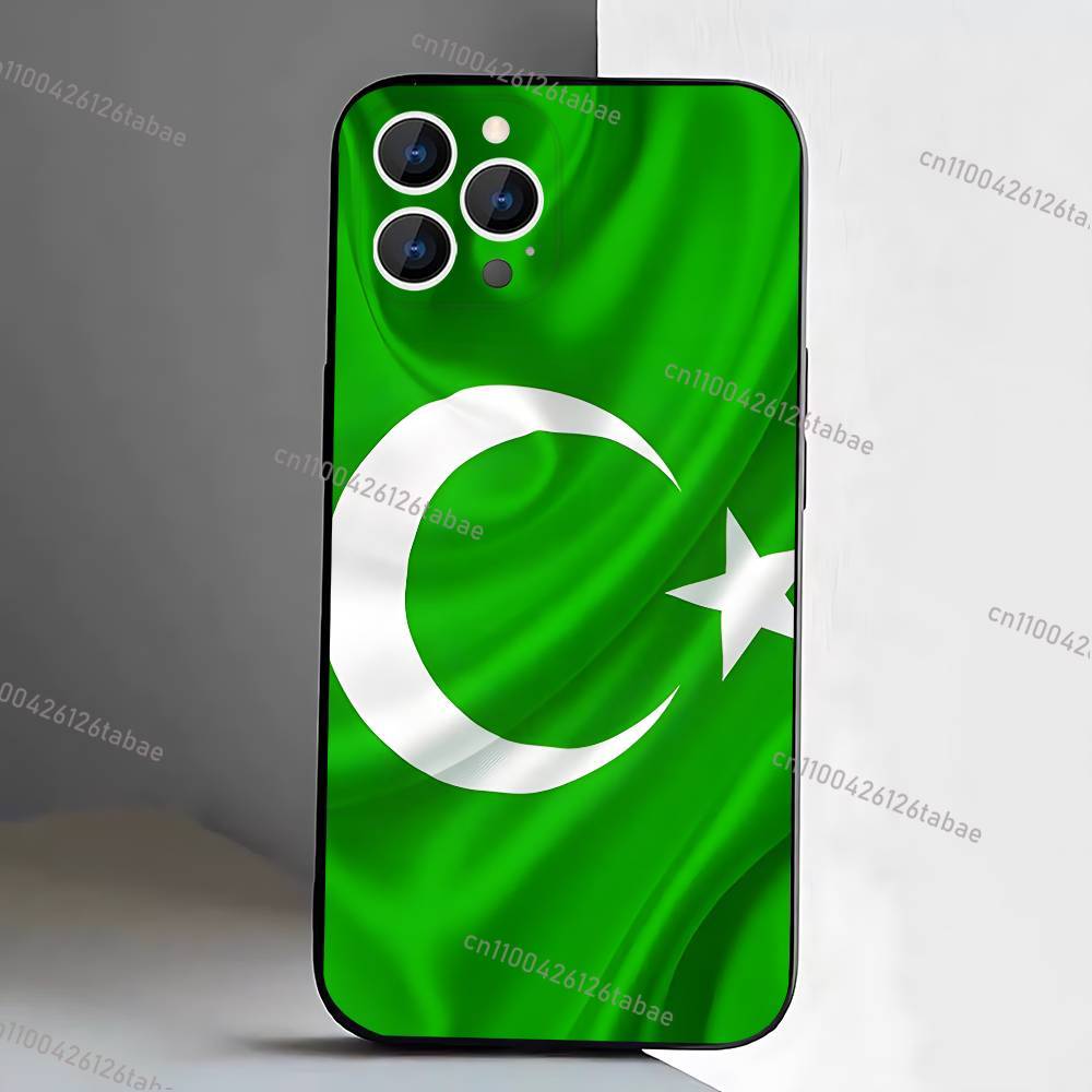 Pakistan Passport Flag  Black  - Phone Cases Pakistan 评论和价格